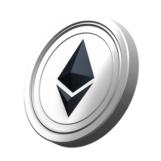 Decorative Ethereum ETH coin graphic featured on the crypto registration